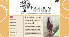 Desktop Screenshot of fashionexchangeal.com